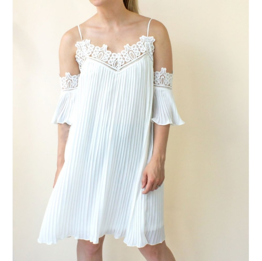 Flowy Pleated silky dress